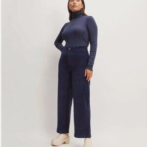 Everlane Corduroy Pants - Dark Blu